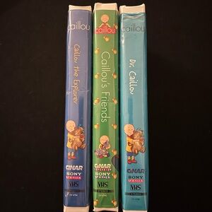 Caillou VHS Tape Collection